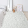 image:imageHOMORE Small Rugs for Bedroom 2x3 Feet Black Rug for Bedside Living Room  Soft Fluffy Area Rugs for Desk Indoor Entrance Door Mat Small Runner Rugs and Carpets for Dorm NurseryIvory