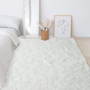 image:imageHOMORE Small Rugs for Bedroom 2x3 Feet Black Rug for Bedside Living Room  Soft Fluffy Area Rugs for Desk Indoor Entrance Door Mat Small Runner Rugs and Carpets for Dorm NurseryIvory