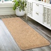 image:imageHOMORE Small Rugs for Bedroom 2x3 Feet Black Rug for Bedside Living Room  Soft Fluffy Area Rugs for Desk Indoor Entrance Door Mat Small Runner Rugs and Carpets for Dorm NurseryLight Tan