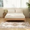 image:imageHOMORE Washable Area Rug 4x6 Black Rugs for Bedroom Living Room  Non Slip Low Pile Vintage Floral Throw Rugs for Entryway Kitchen Rug Dinning Room OfficeBeige
