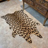 image:imageHOMORE Zebra RugFaux Animal Print RugSmall Zebra Hide Rugs for Bedroom  23x36 FeetWashableNon SlipLow Plie Western Floor Carpet for Bedside Living Room Desk Wall Decor Black and WhiteLeopard