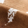 image:imageHOMORE Zebra RugFaux Animal Print RugSmall Zebra Hide Rugs for Bedroom  23x36 FeetWashableNon SlipLow Plie Western Floor Carpet for Bedside Living Room Desk Wall Decor Black and WhiteKhaki Brown