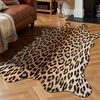 image:imageHOMORE Zebra RugFaux Animal Print RugSmall Zebra Hide Rugs for Bedroom  23x36 FeetWashableNon SlipLow Plie Western Floor Carpet for Bedside Living Room Desk Wall Decor Black and WhiteLeopard
