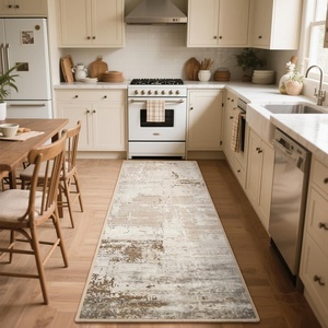 image:imageHOMORE 5x7 Area Rug Grey Rugs for Living Room Modern Carpet for Bedroom  AbstractWashableLow PileNon Slip Rugs for Dining Room DormBeige