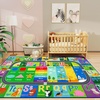 image:imageHOMORE Kids Educational Rug8x10 Green Kids Area Rug for Classroom Playroom  ABC Rugs for Learning AlphabetNumbersColorsSeason and Animal Words Playmat for Chidrens RoomGreen