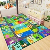 image:imageHOMORE Kids Educational Rug8x10 Green Kids Area Rug for Classroom Playroom  ABC Rugs for Learning AlphabetNumbersColorsSeason and Animal Words Playmat for Chidrens RoomGreen