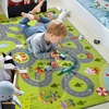 image:imageHOMORE Kids Play Mat RugKids Carpet for Children Bedroom Play Room 4x6 FT  48x76inch Fun and Educational City Rug for Hot Wheels Track Racing Playroom Rug4 x 6 Rectangular