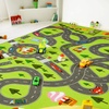 image:imageHOMORE Kids Play Mat RugKids Carpet for Children Bedroom Play Room 4x6 FT  48x76inch Fun and Educational City Rug for Hot Wheels Track Racing Playroom Rug4 x 6 Rectangular